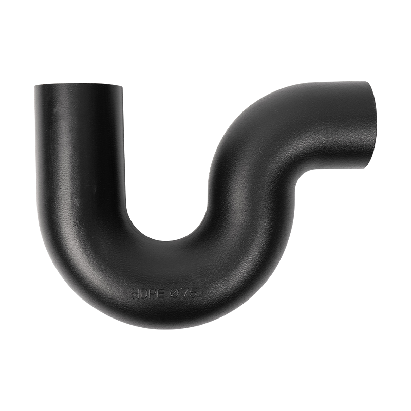PE hot melt pipe fittings P bend
