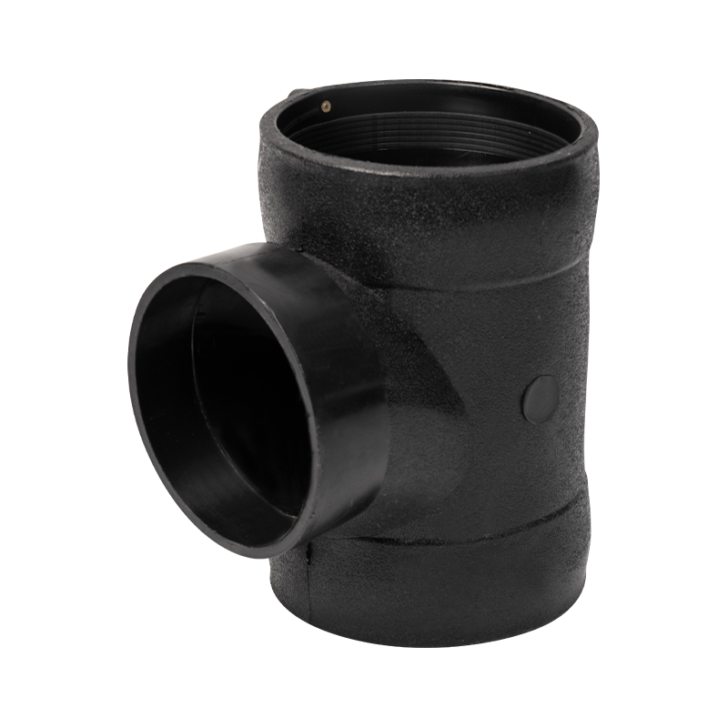 Electric fusion water-flush tee