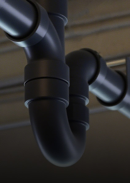PE hot melt pipe fittings series